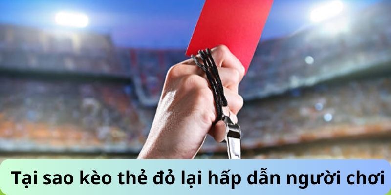 Tại sao kèo thẻ đỏ lại hấp dẫn người chơi